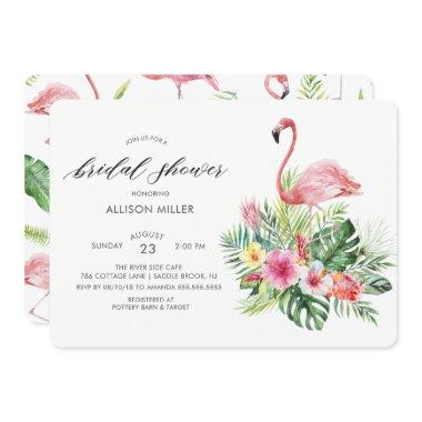 Modern Tropical Flamingo