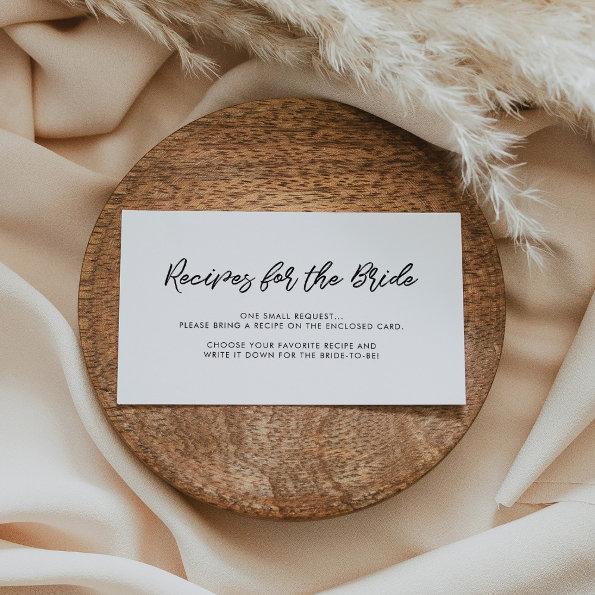 Modern typography Recipe request