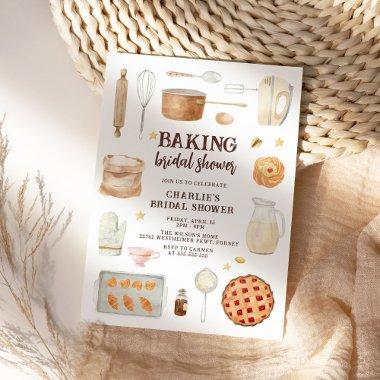 Modern Watercolor Baking Party