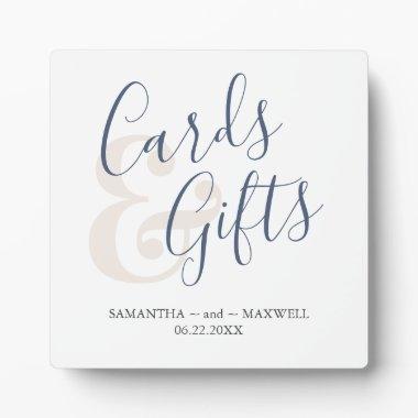 Modern Wedding Invitations & Gifts Sign Plaque