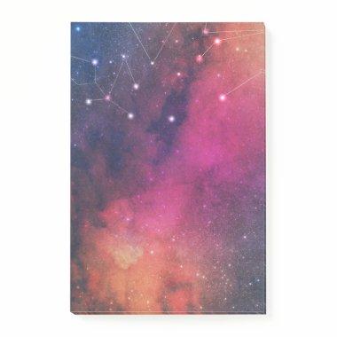 Modern Wedding Night Star Sky Galaxy Constellation Post-it Notes