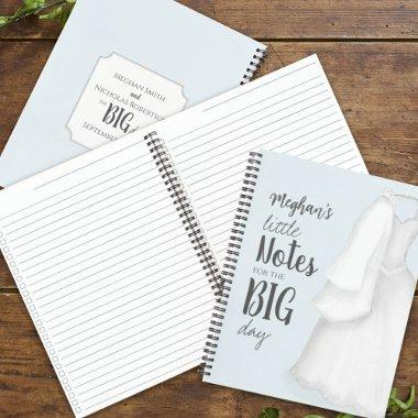 Modern Wedding Planner Personalized Notebook
