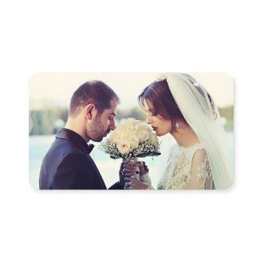 Modern Wedding Website QR RSVP Photo Enclosure Bus Business