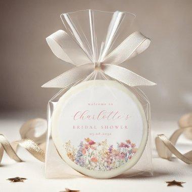 Modern, wildflower  Welcome Sugar Cookie