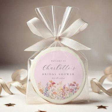 Modern, wildflower  Welcome Sugar Cookie