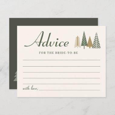 Modern Winter Christmas Bridal Shower Advice