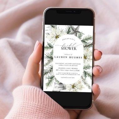 Modern Winter Evergreen Floral