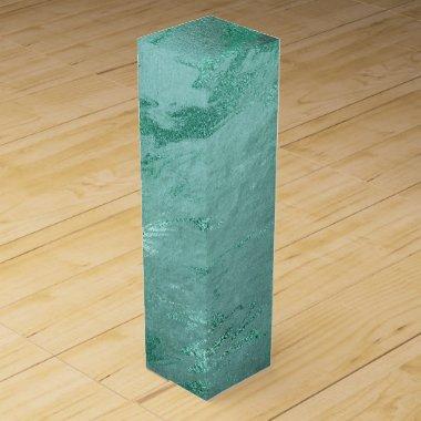 Molten Jade | Emerald Green Luxury Marble Wine Box