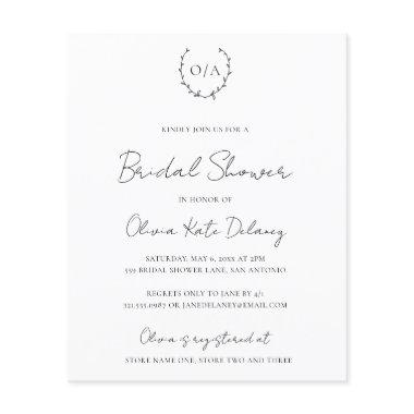 Monogram Budget  Flyer