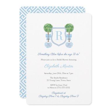 Monogram Something Blue