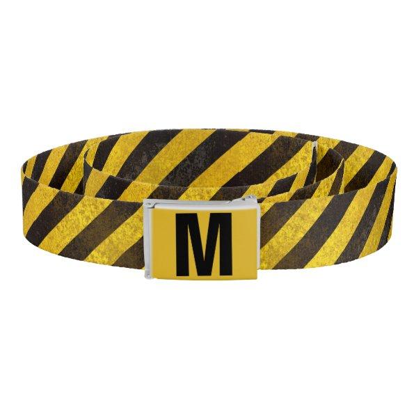 Monogrammed Caution Belt
