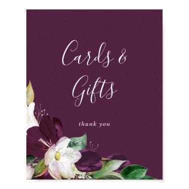 Moody Purple Blooms | Plum  and Gifts Sign