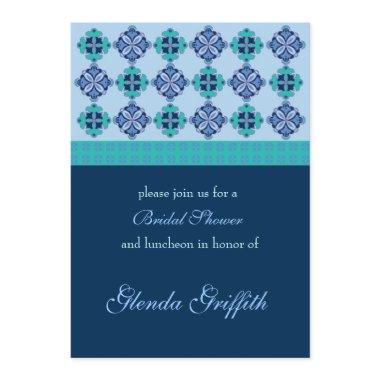 Mosaic Bridal Shower Invitations