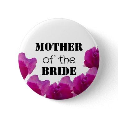 Mother of the bride button with roses