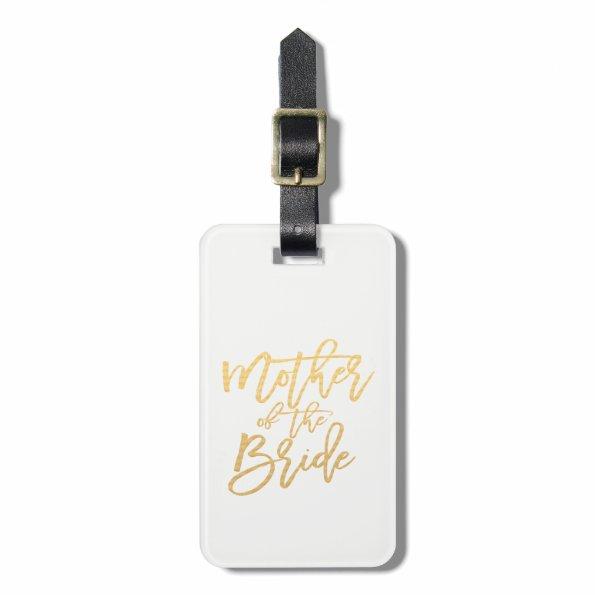 Mother of the Bride/Calligraphy Travel Luggage Tag