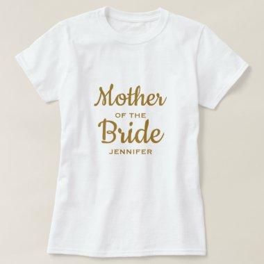 Mother of the Bride Custom T-Shirt
