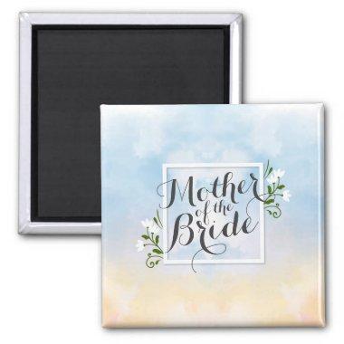 Mother of the Bride Elegant Frame Wedding Magnet