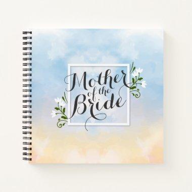 Mother of the Bride Elegant Frame Wedding Notebook