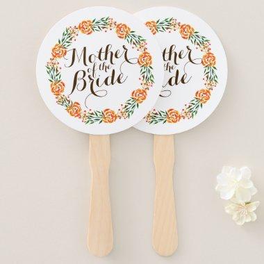 Mother of the Bride Elegant Wedding | Hand Fan