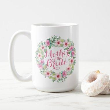 Mother of the Bride Floral Wedding Classic Mug