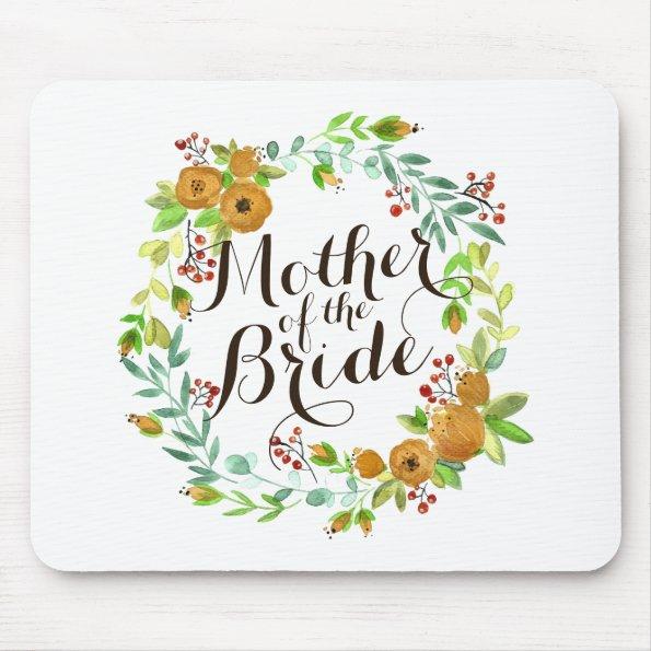 Mother of the Bride Watercolor Wedding | Mousepad