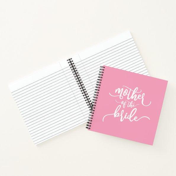 Mother of the Bride Wedding Calligraphy | Notebook