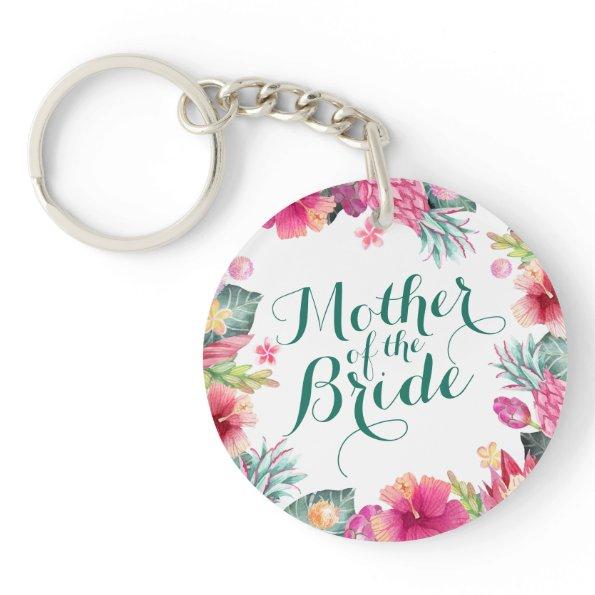 Mother of the Bride Wedding Keychain