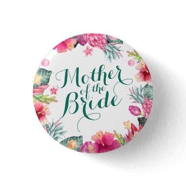 Mother of the Bride Wedding Pin Button