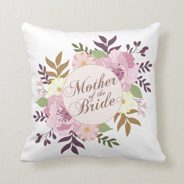 Mother of the Bride Wedding | Throw Pillow