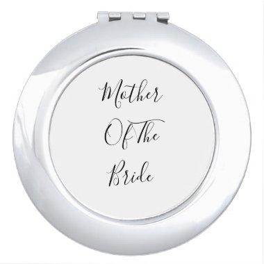 Mother Of The Bride Weddings Elegant Gift Favor Compact Mirror