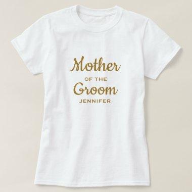 Mother of the Groom Custom T-Shirt