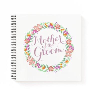 Mother of the Groom Elegant Wedding Guestbook Notebook