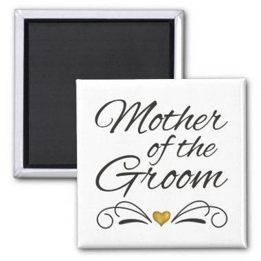 Mother Of The Groom - Heart Of Gold Magnet