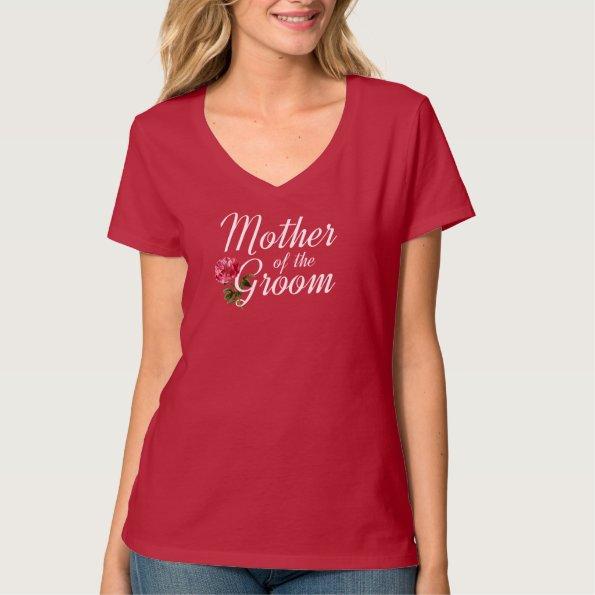 Mother of the Groom Wedding Calligraphy | T-Shirt