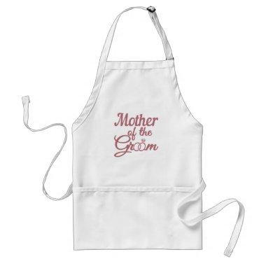 Mother Of The Groom Wedding Family Matching Adult Apron