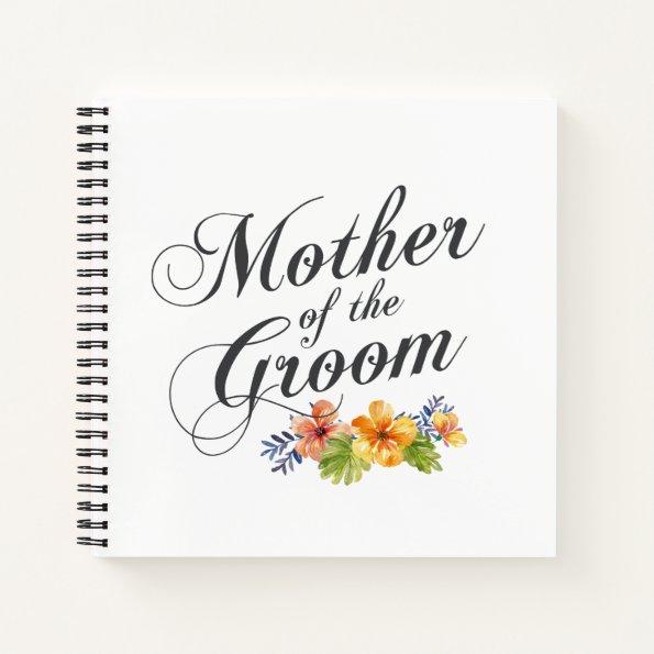 Mother of the Groom Wedding | Guestbook Notebook