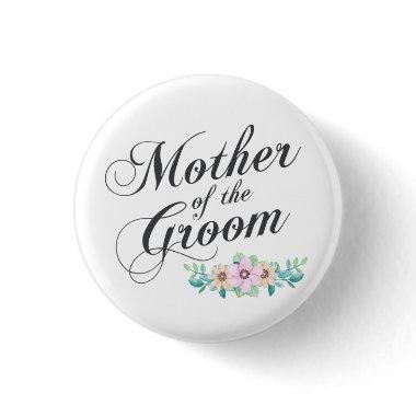 Mother of the Groom Wedding | Pin Button