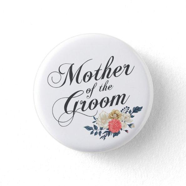 Mother of the Groom Wedding | Pin Button