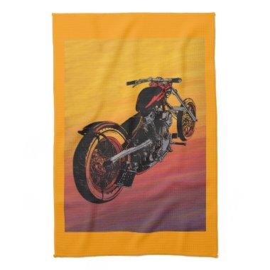 motorbike kitchen towel