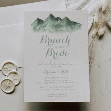 Mountain Country Brunch with the Bride Shower Invitations