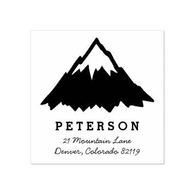 Mountain Top Rubber Stamp