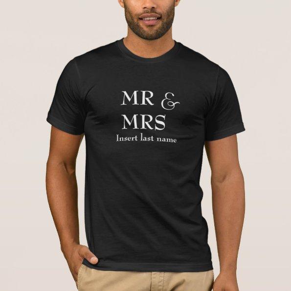 Mr and Mrs T-Shirt