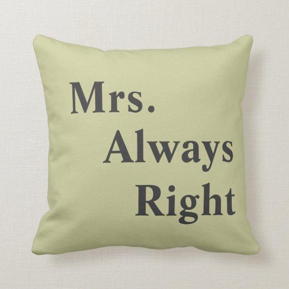 Mr and Mrs Wedding Couple Pillows