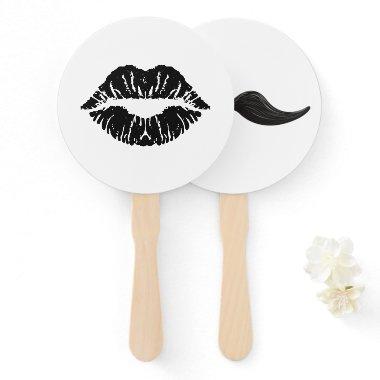 Mr Mrs Bride or Groom Wedding Game Hand Fan