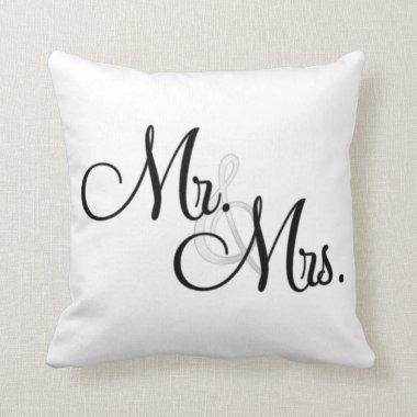 MR. & Mrs.Wedding Shower Gift MoJo Pillow