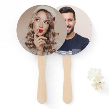 Mr or Mrs | Her or Him | Bride Groom Wedding Game Hand Fan