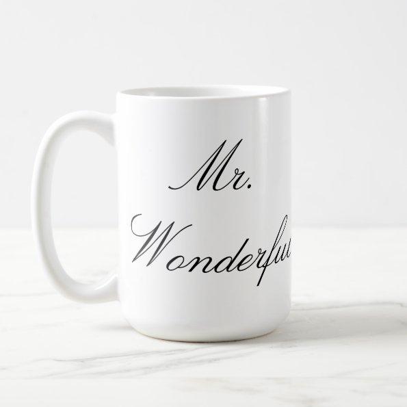 Mr. Wonderful Mug
