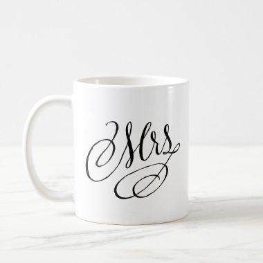 Mrs. new Bride mug  gift