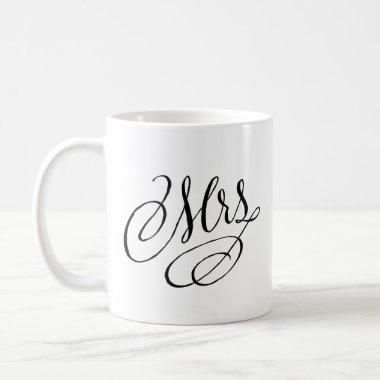 Mrs. new Bride mug Bridal Shower gift