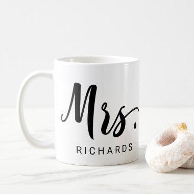 MRS. Typography Coffee Mug